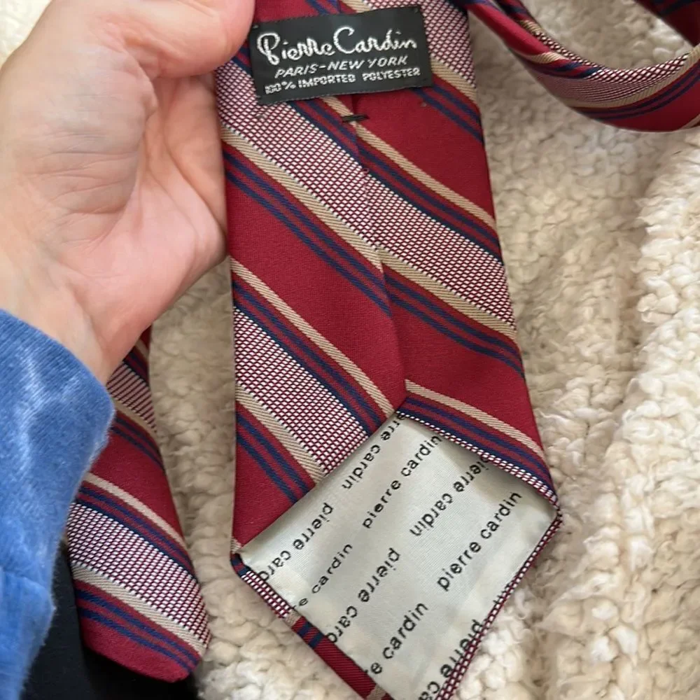 Vintage Pierre Cardin Paris-New York Tie
